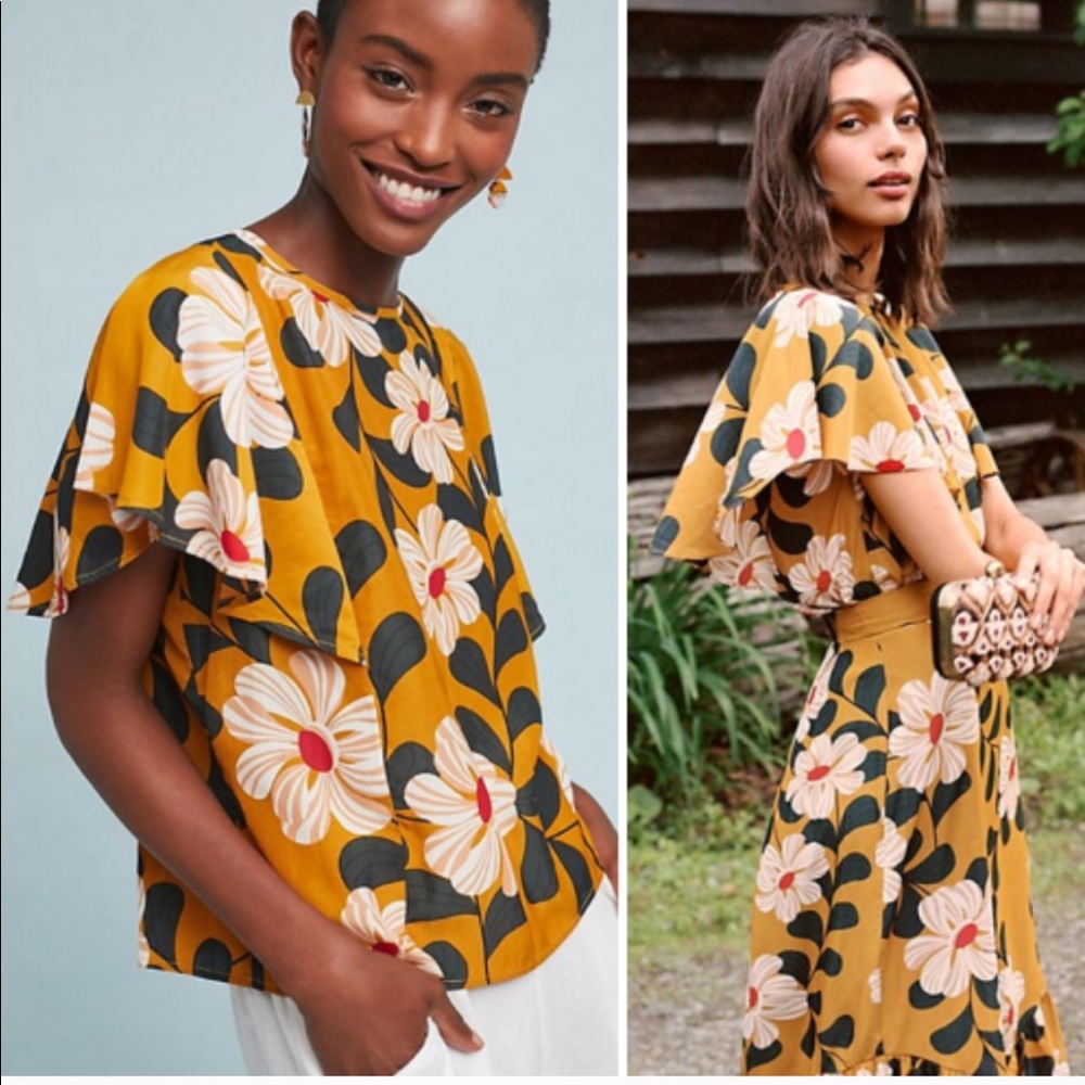 Adorable matching Eva Franco Anthropologie set